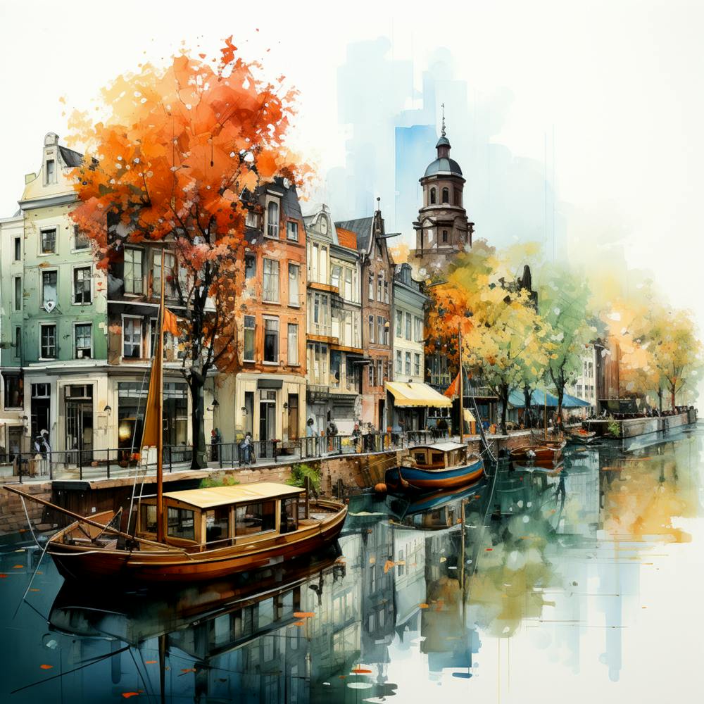 Elevated Elegance: Aerial Bliss in Amsterdam