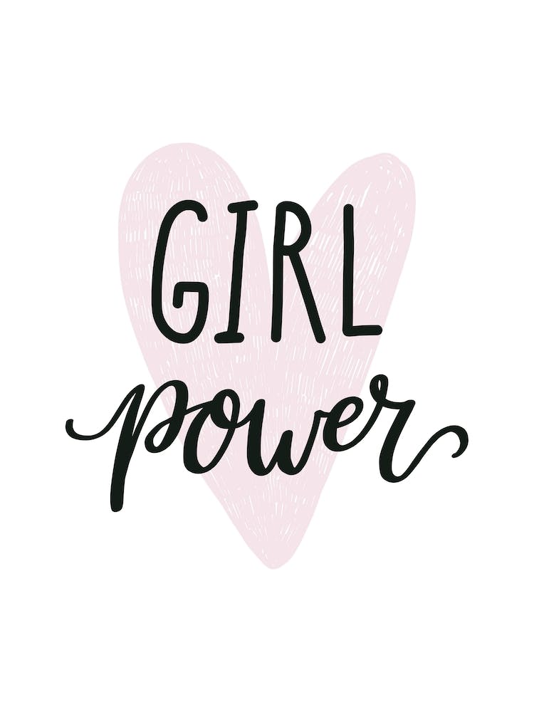 Girl Power Heart