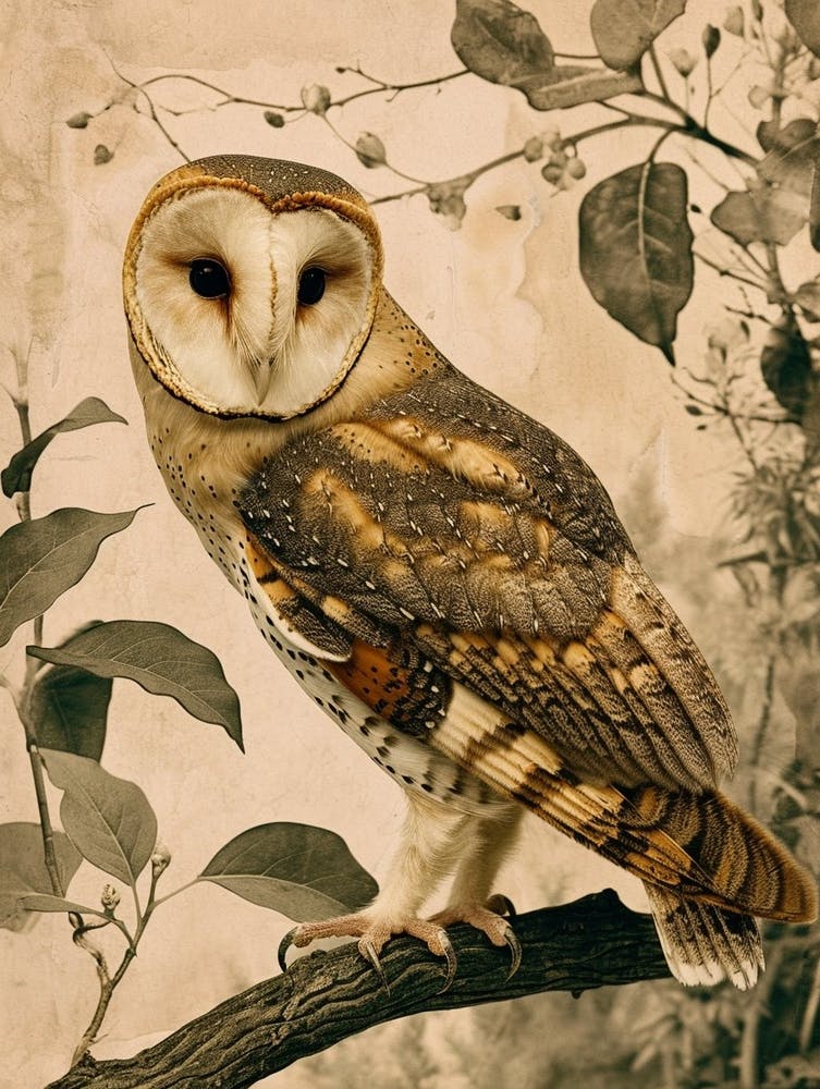 Australian Masked Owl Painting 3