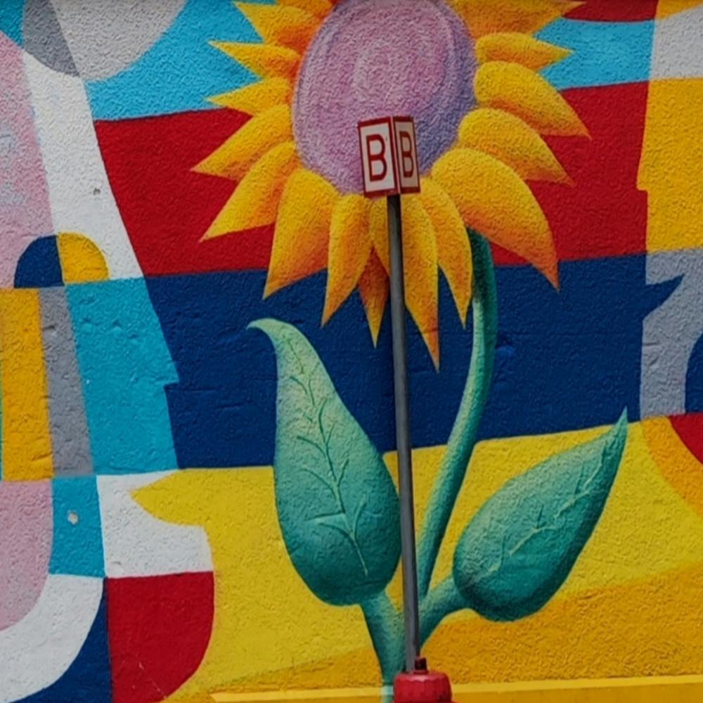 Art picture on the wall