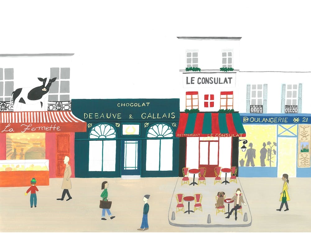 Shopfronts Of Paris