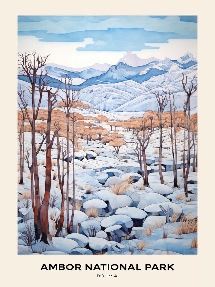 Ambor National Park Bolivia 2 Poster