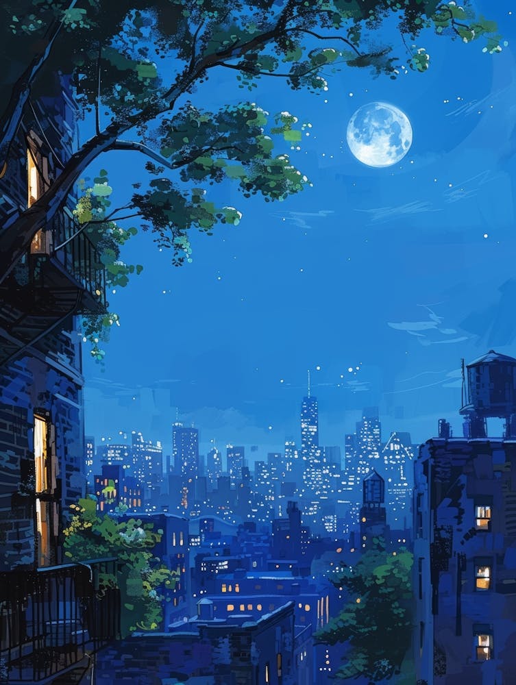 Cityscape At Night 2