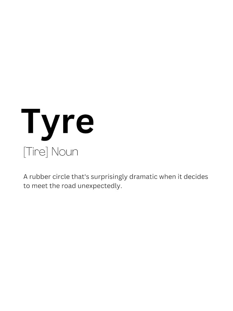Tyre Definition Meaning