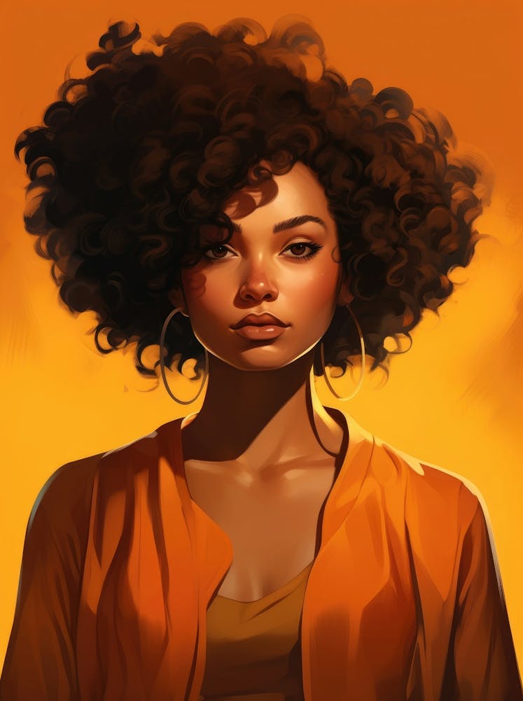 Afro Girl 8