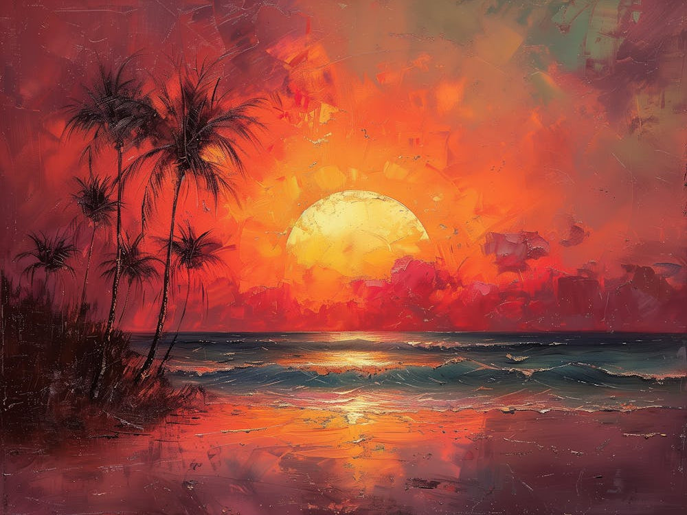 Sunset At The Beach 14