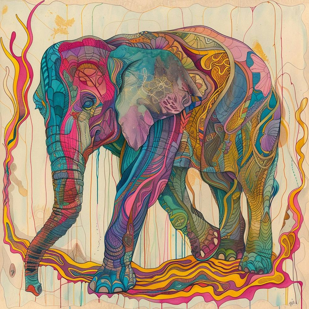 Elephant In The Rain