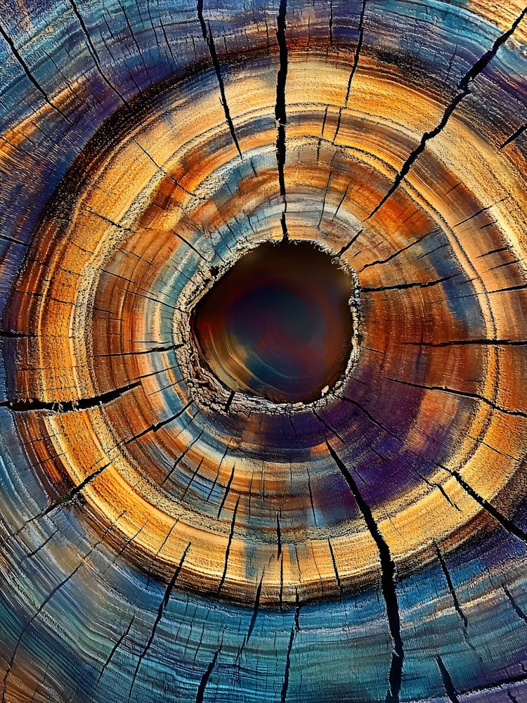 Wood Tree Rings 13