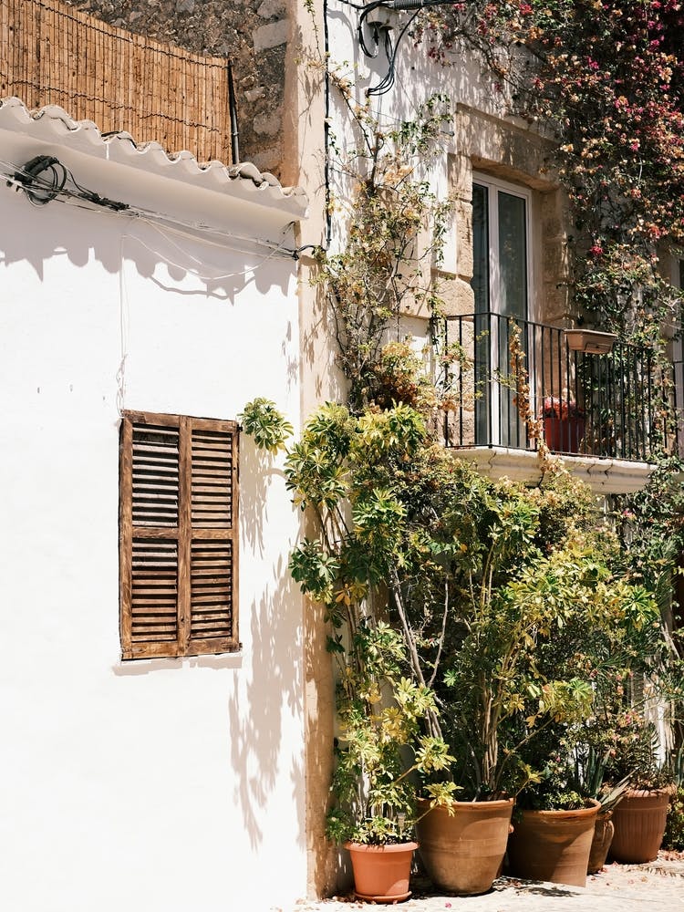 Street In Old Town Eivissa // Ibiza Travel Photography