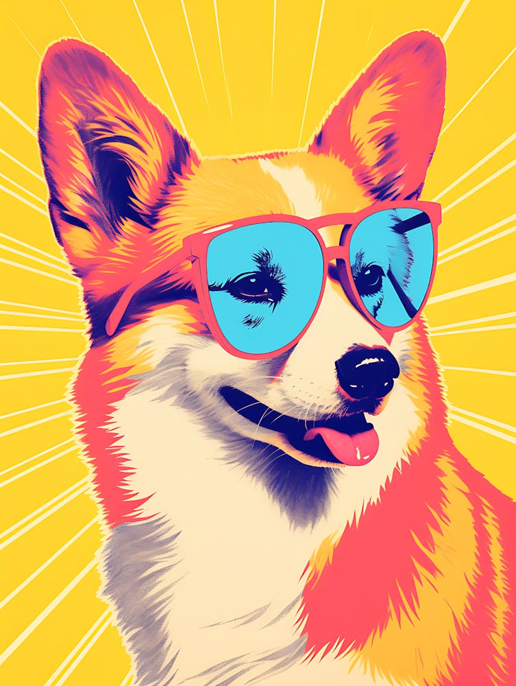 Corgi In Sunglasses 2