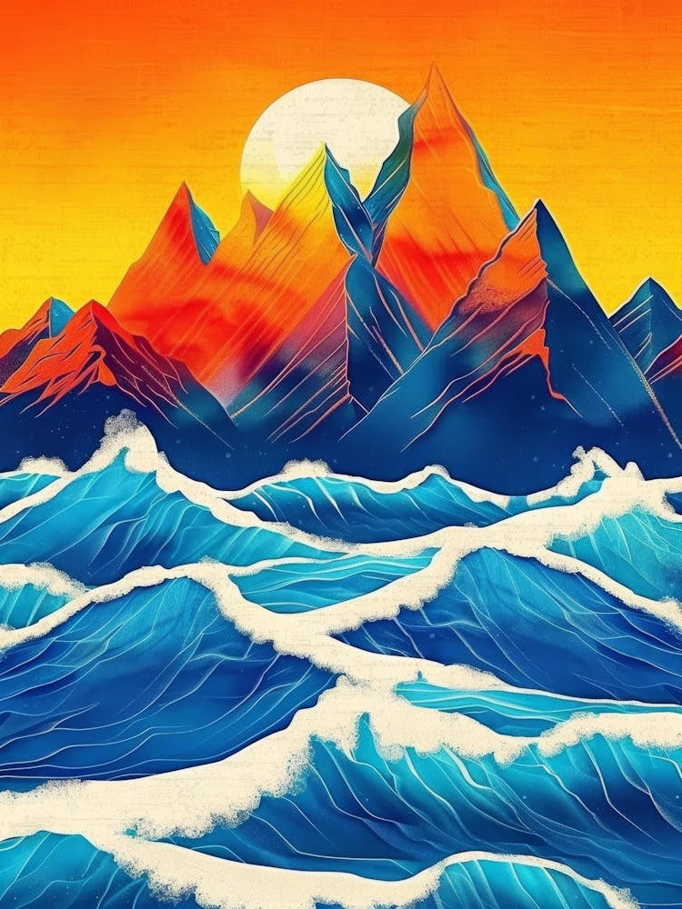 Sunrise Over The Ocean 9