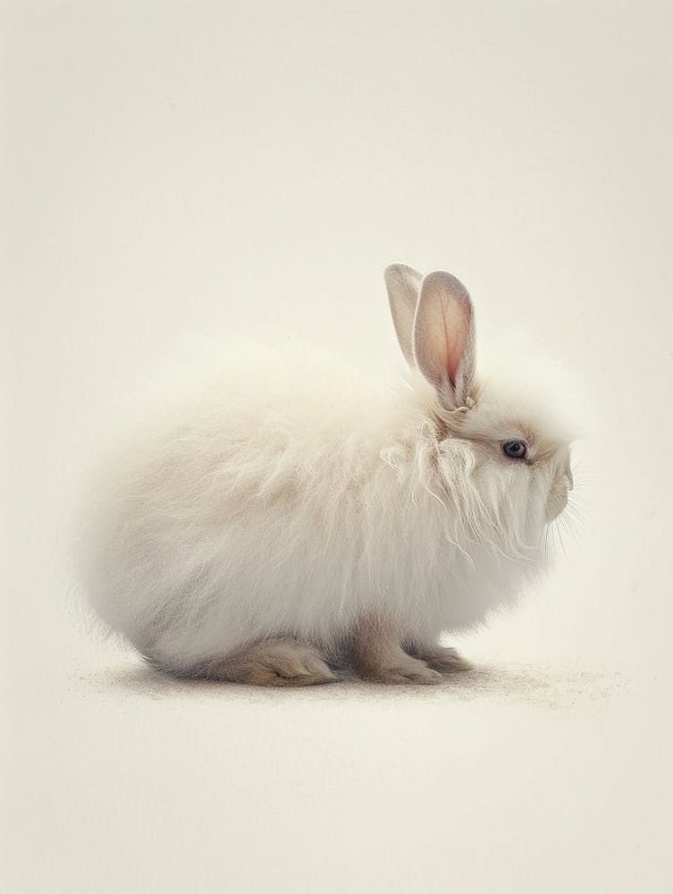 English Angora Nursery Illustration 1
