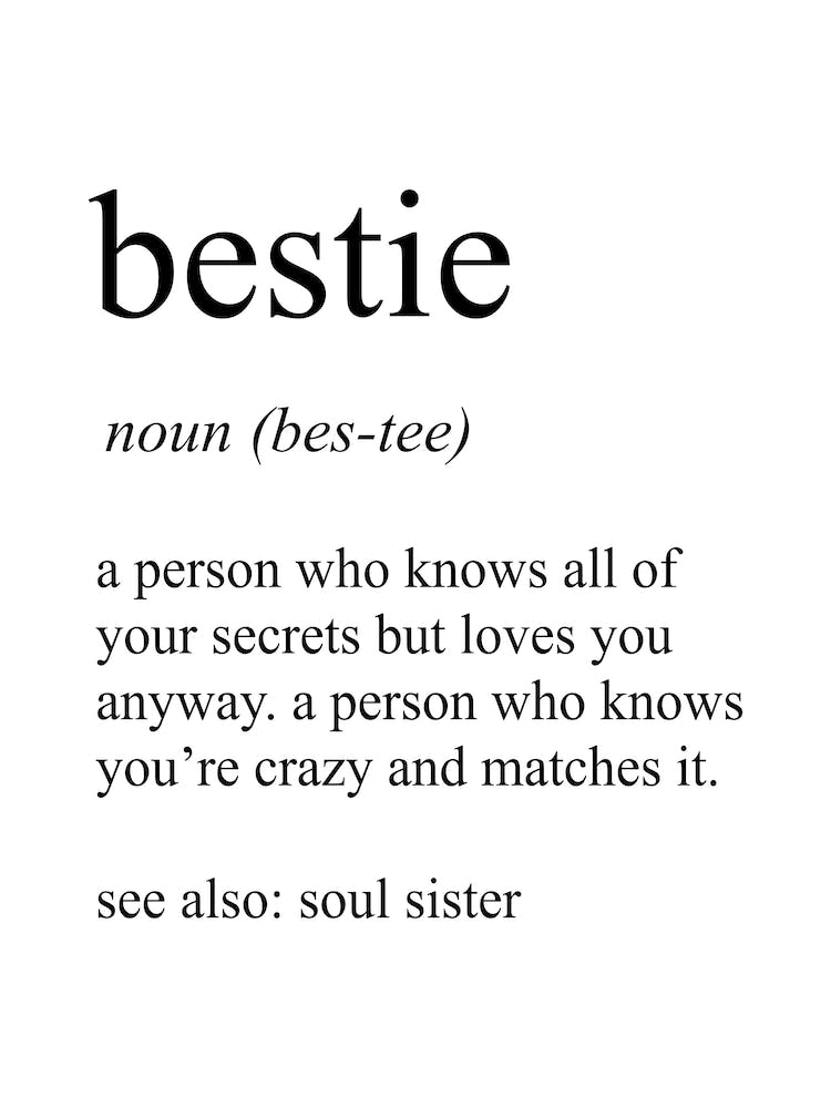 Beste Freundin Definition Bedeutung