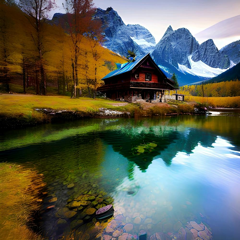 House In The Mountains 1
