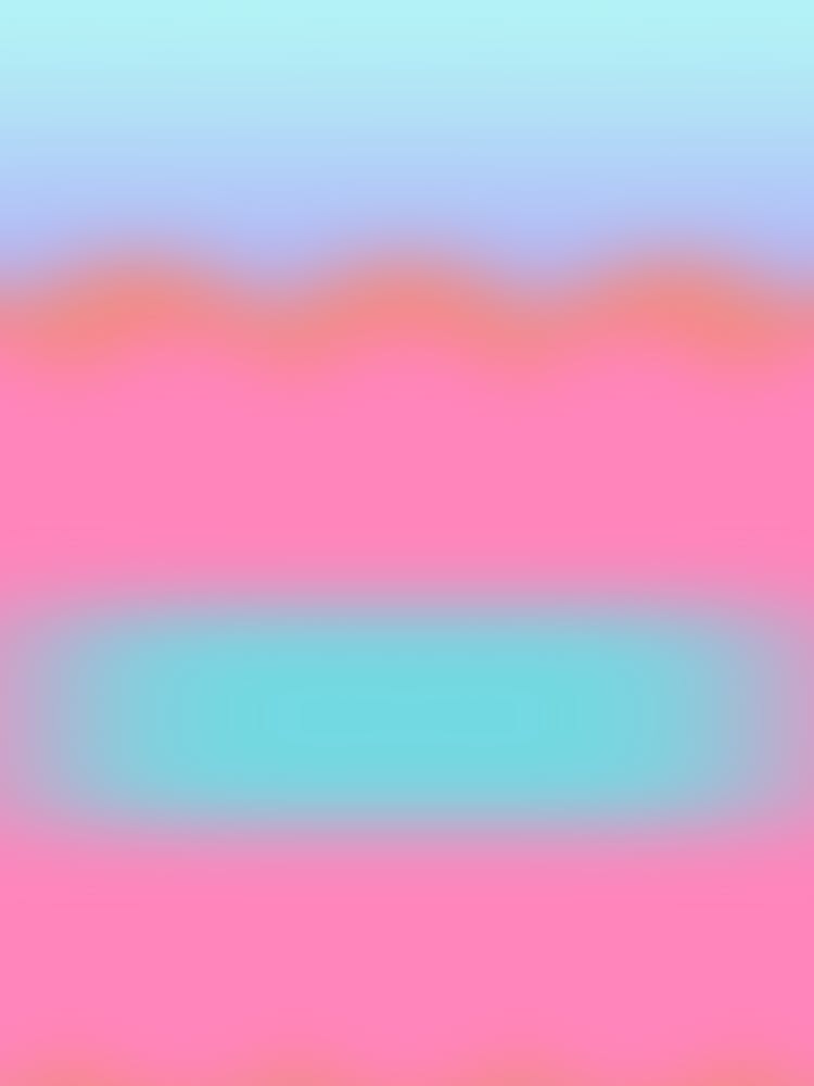 Playful Gradient Pink And Blue Aura