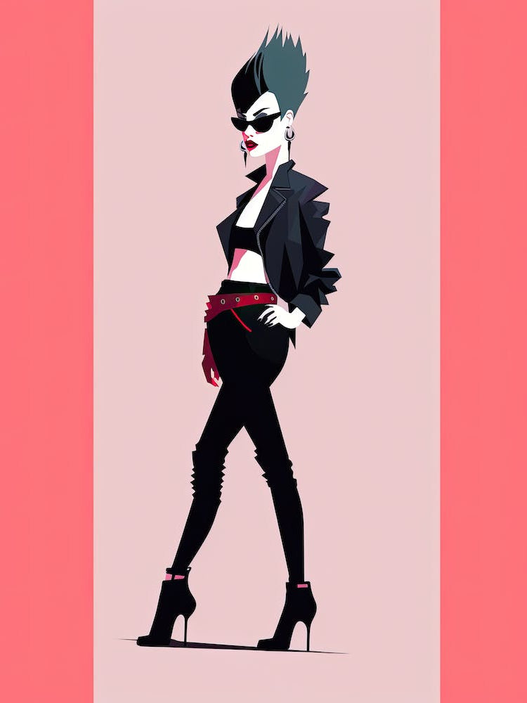 Clean Pink Punk Charisma