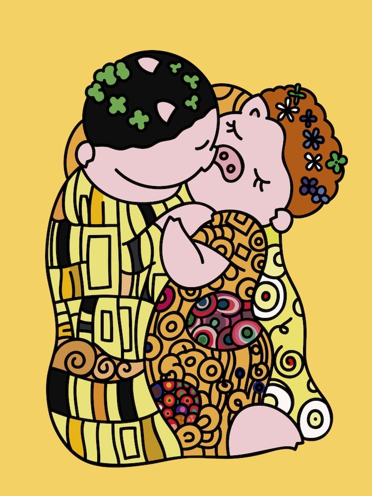 The Pig Kiss