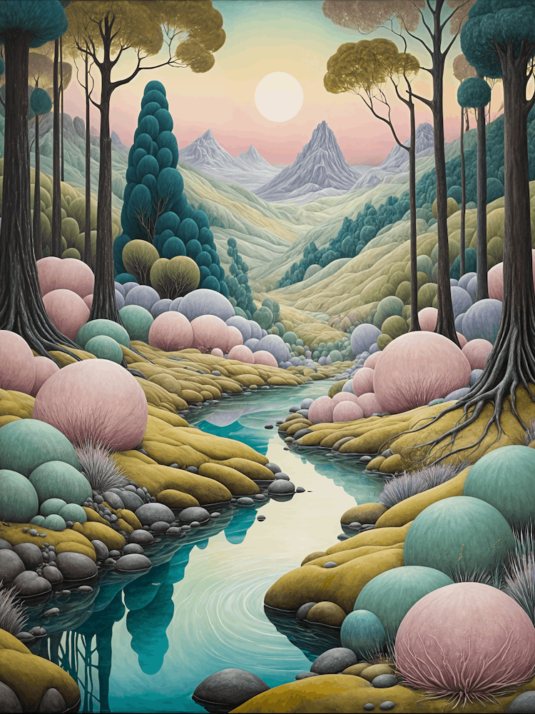 Pastel Fantasy Valley no3