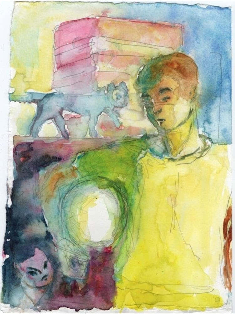 Footballer With Cats