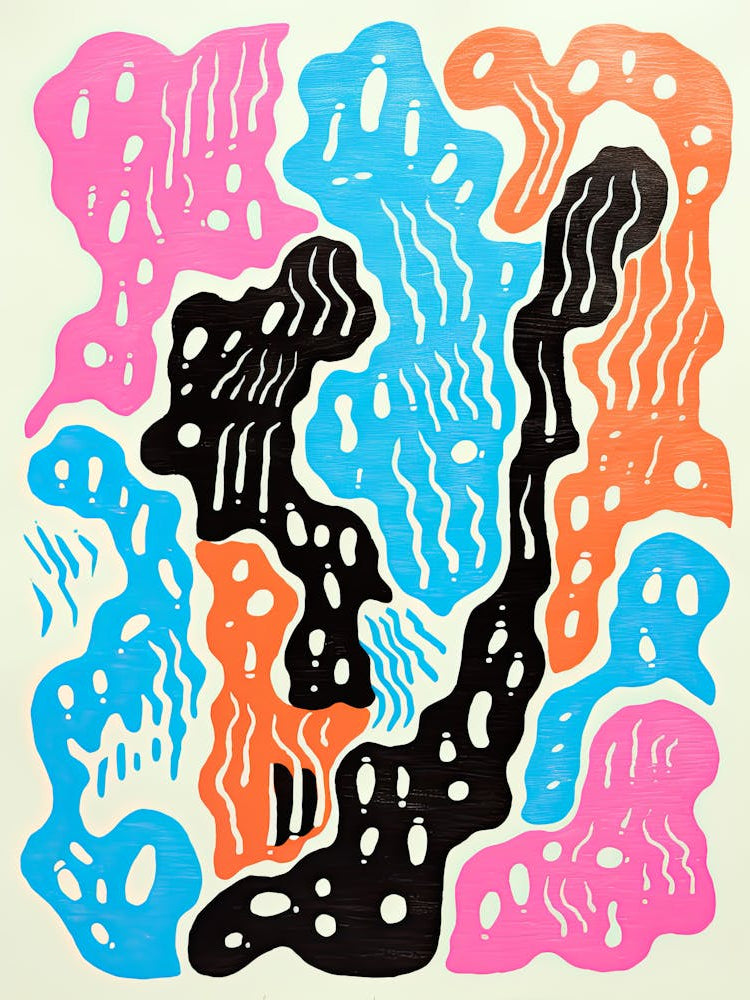 Plasma Drift Futuristic Waveform Flow