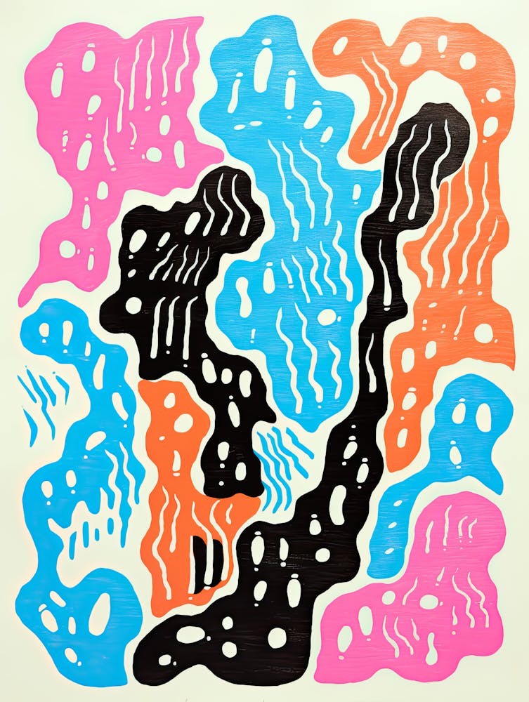 Plasma Drift Futuristic Waveform Flow