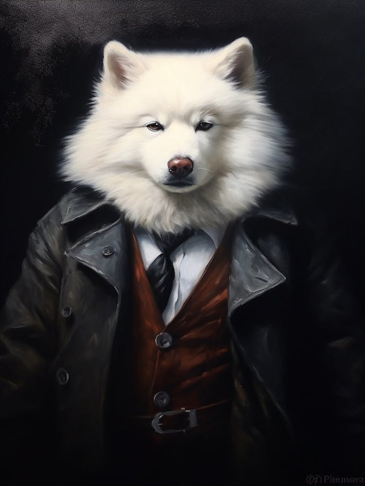 Gangster Dog American Eskimo