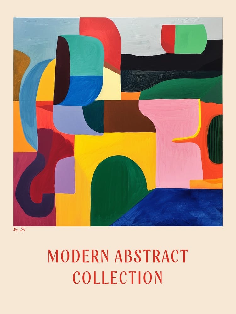 Modern Abstract Collection Poster 28