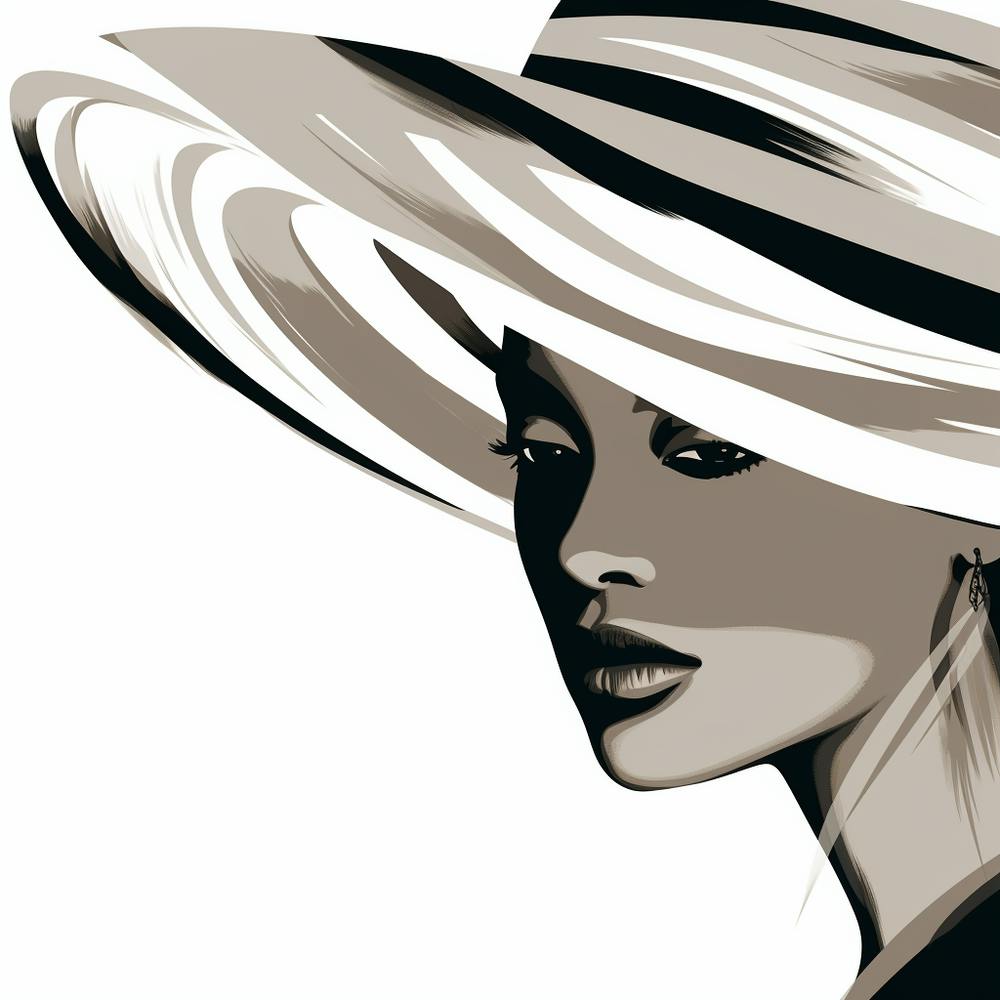 Woman In A Hat 42