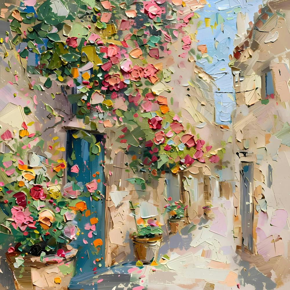Street Of Flowers 1