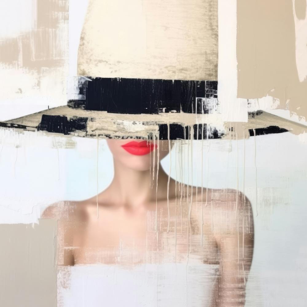 Woman With Red Lipstick 2