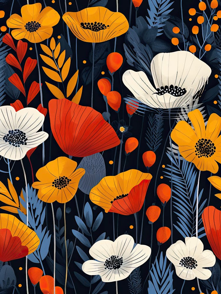 The Abstract Tapestry Matisse Style