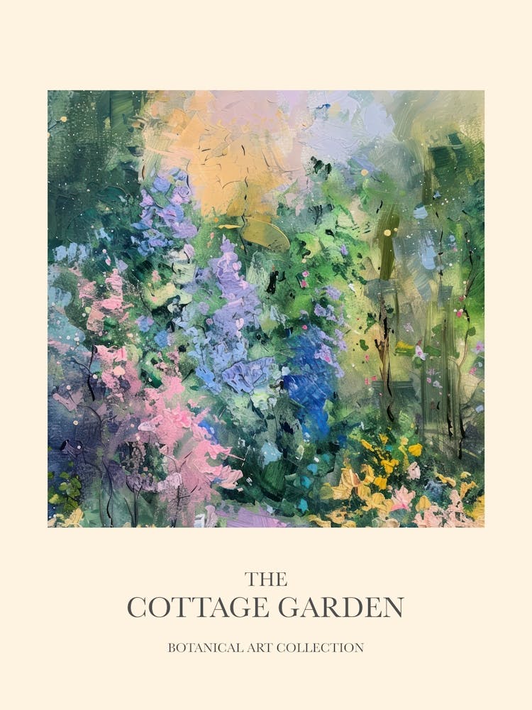 Cottage Garden Poster Wild Bloom 7