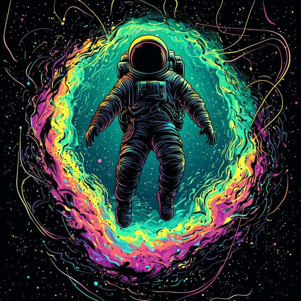 Astronaut In Space 28