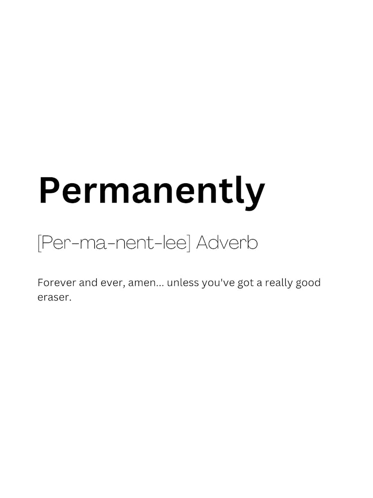 Dauerhaft Definition Bedeutung