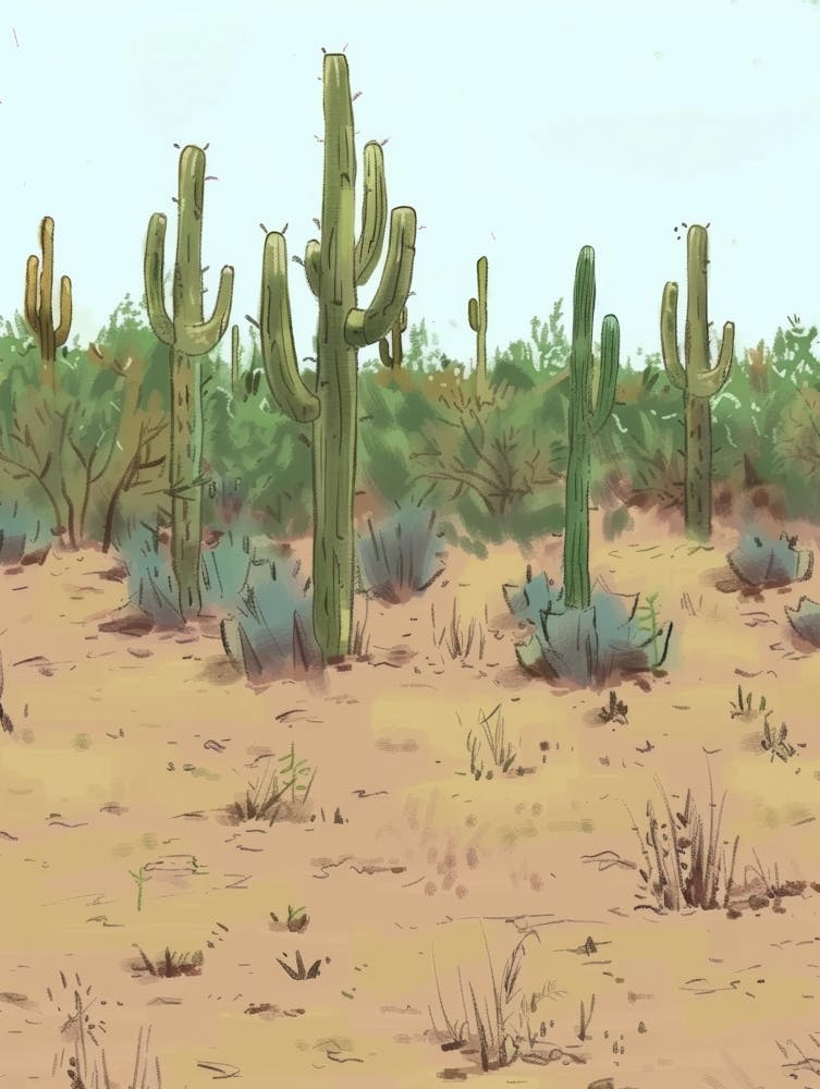 Cactus In The Desert 6