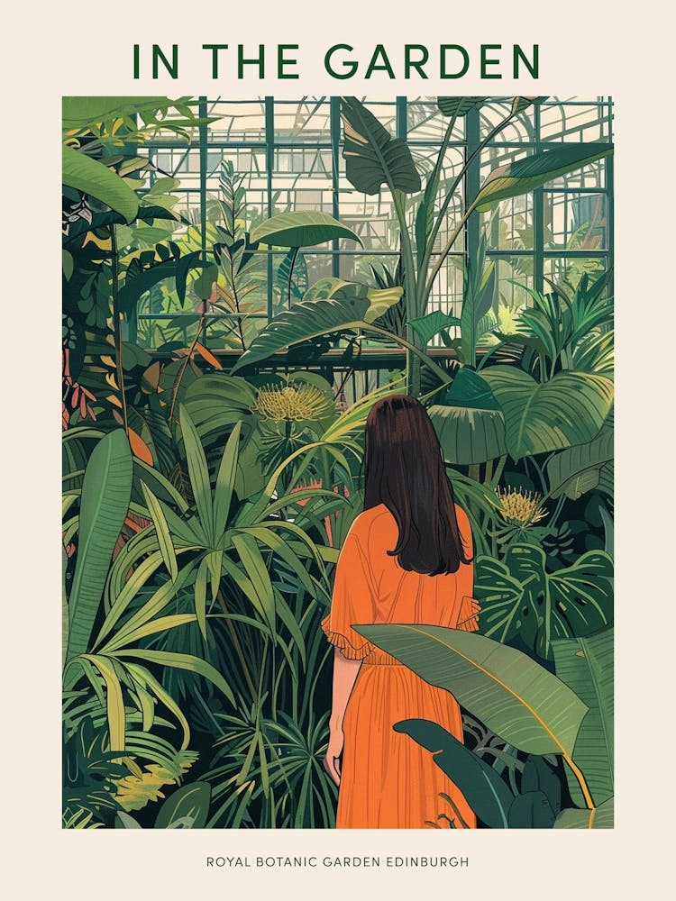 In The Garden Poster Royal Botanic Garden Edinburgh United Kingdom 9