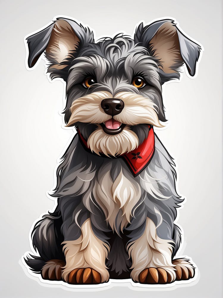 Chien Schnauzer 1