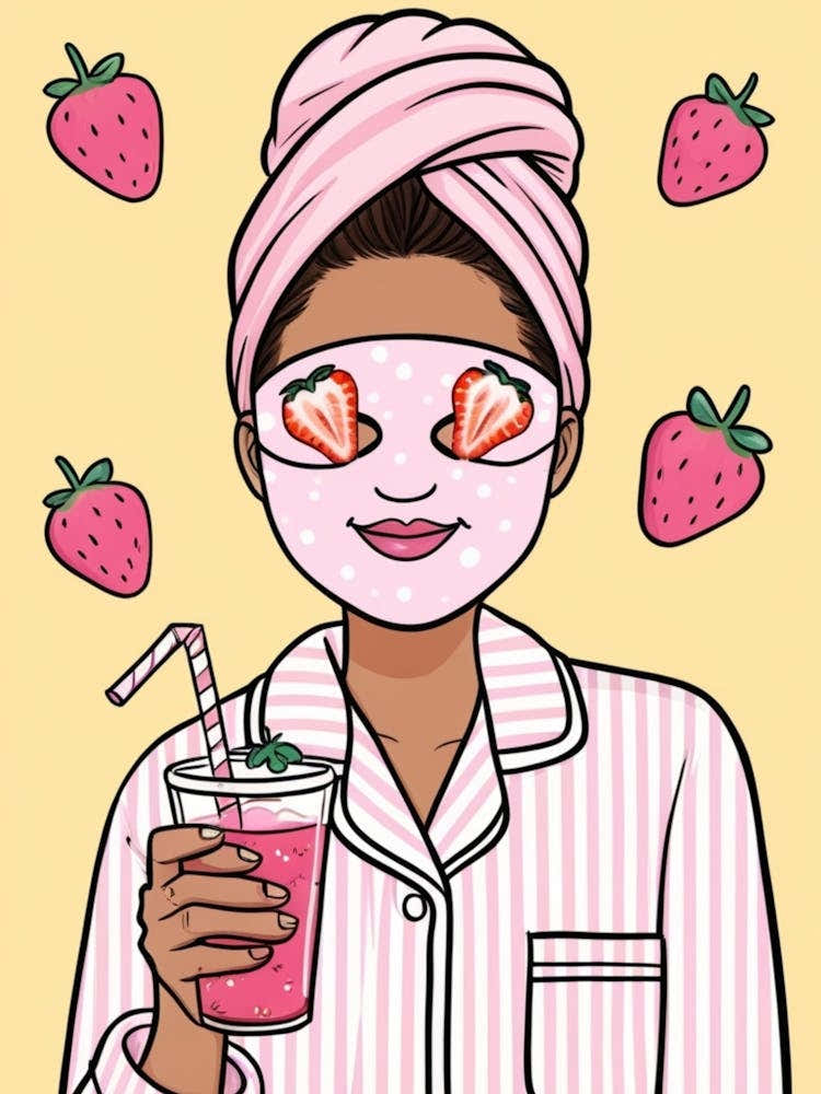 Strawberry Face Mask