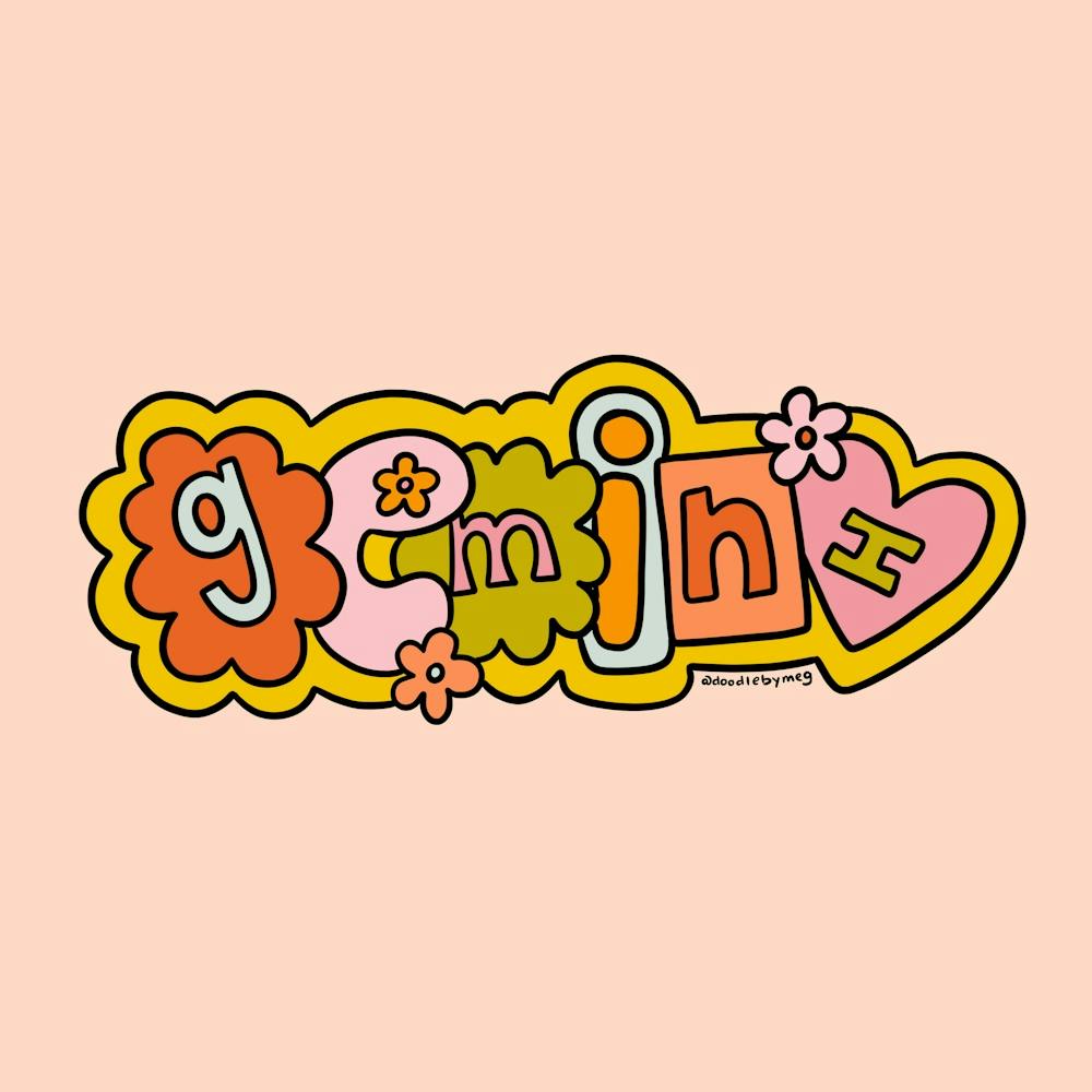 Gemini Doodle Letters