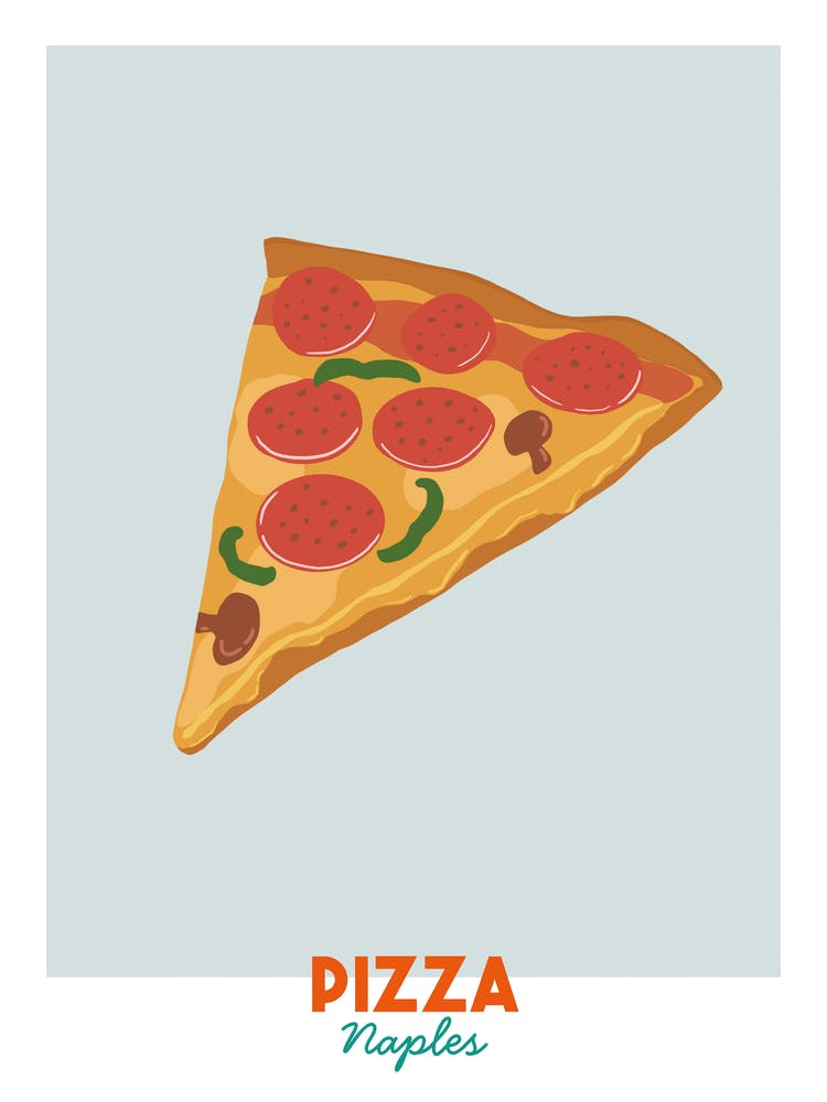 Pizza Slice Italy