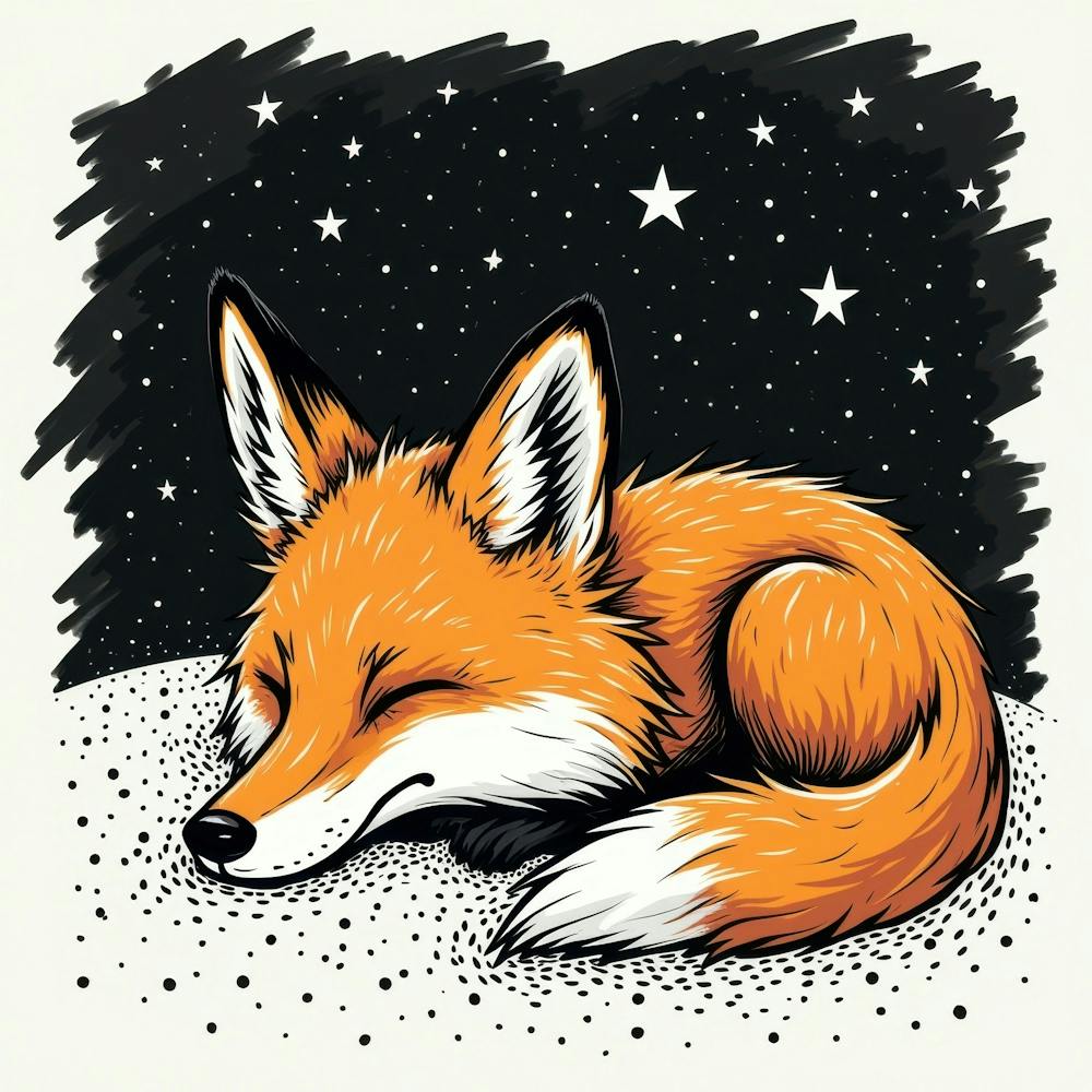 Sleeping Fox 1