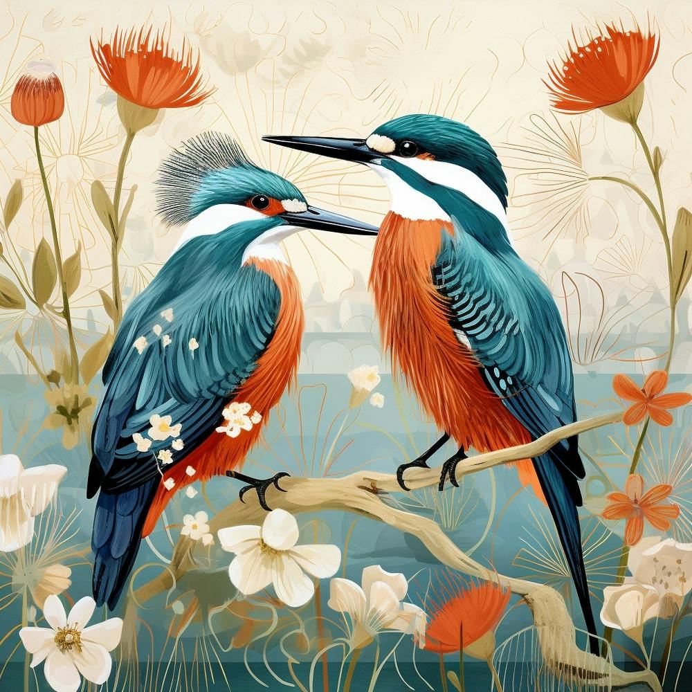 Bird In Nature Kingfisher 4