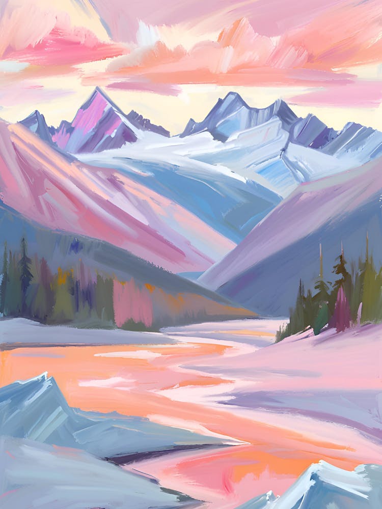 Sunset In The Mountains 19
