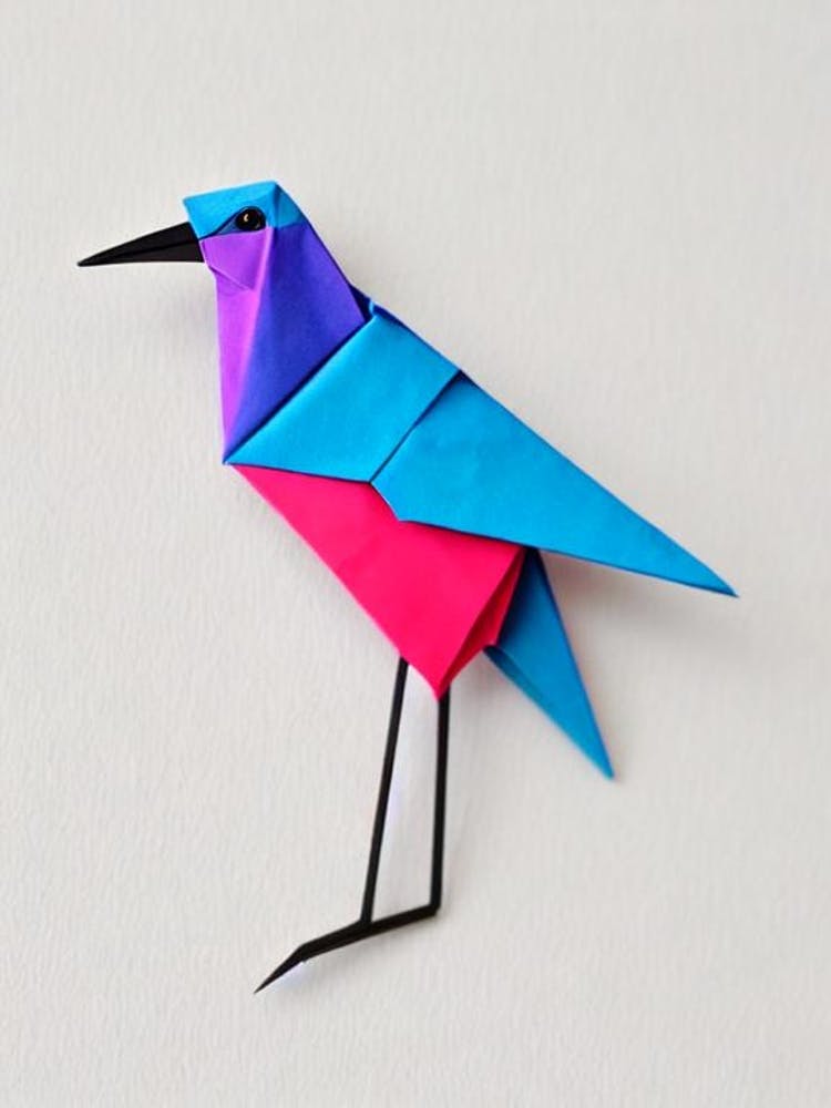 Crane 2 Origami Bird
