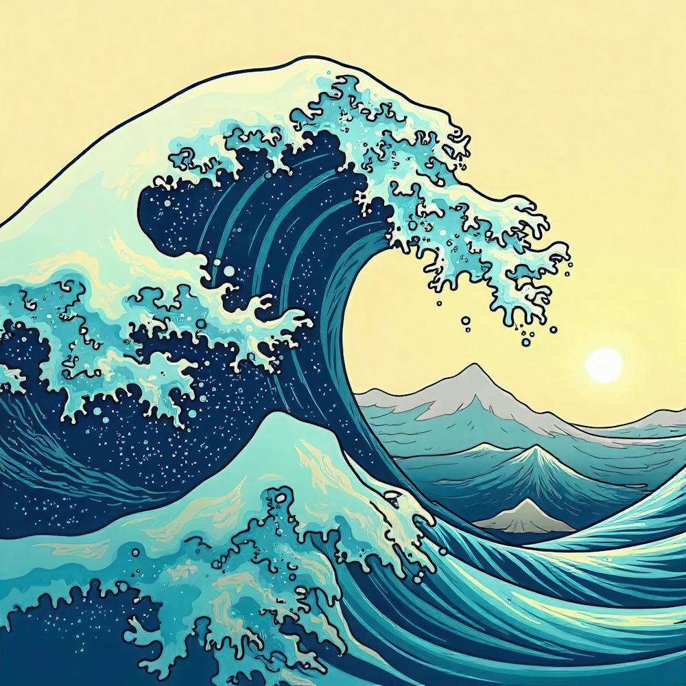 Great Wave Off Kanagawa 6
