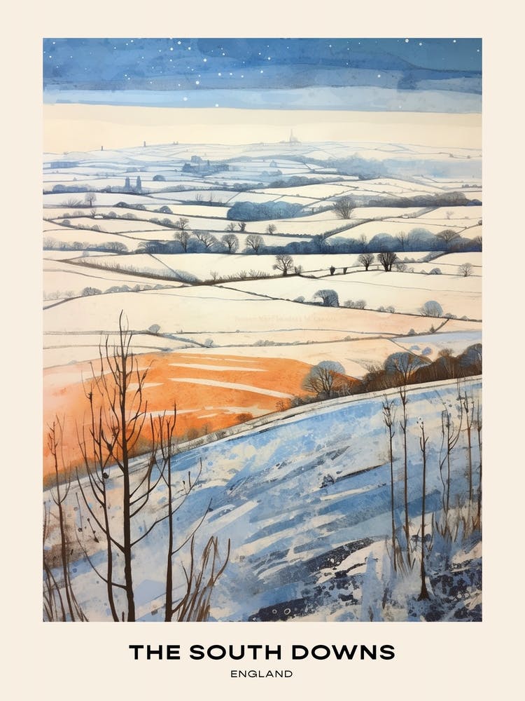 The South Downs England 2 Poster