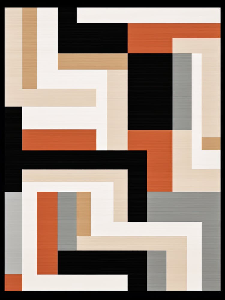 Kaleido Groove: Geometric Harmonies of Yesteryear