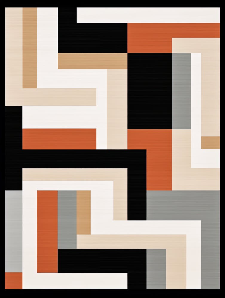 Kaleido Groove: Geometric Harmonies of Yesteryear