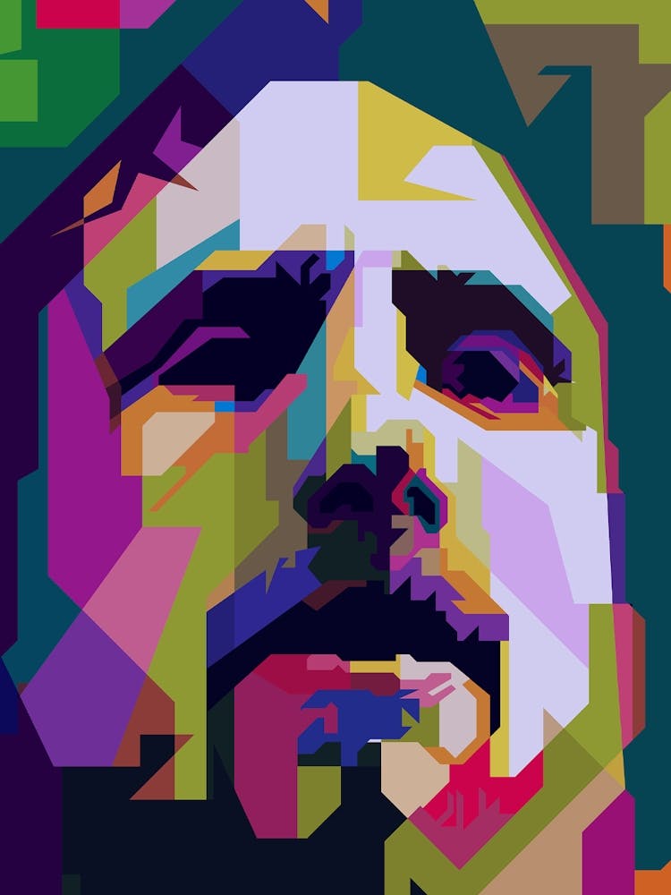Zack De La Rocha RATM Singer Pop Art WPAP