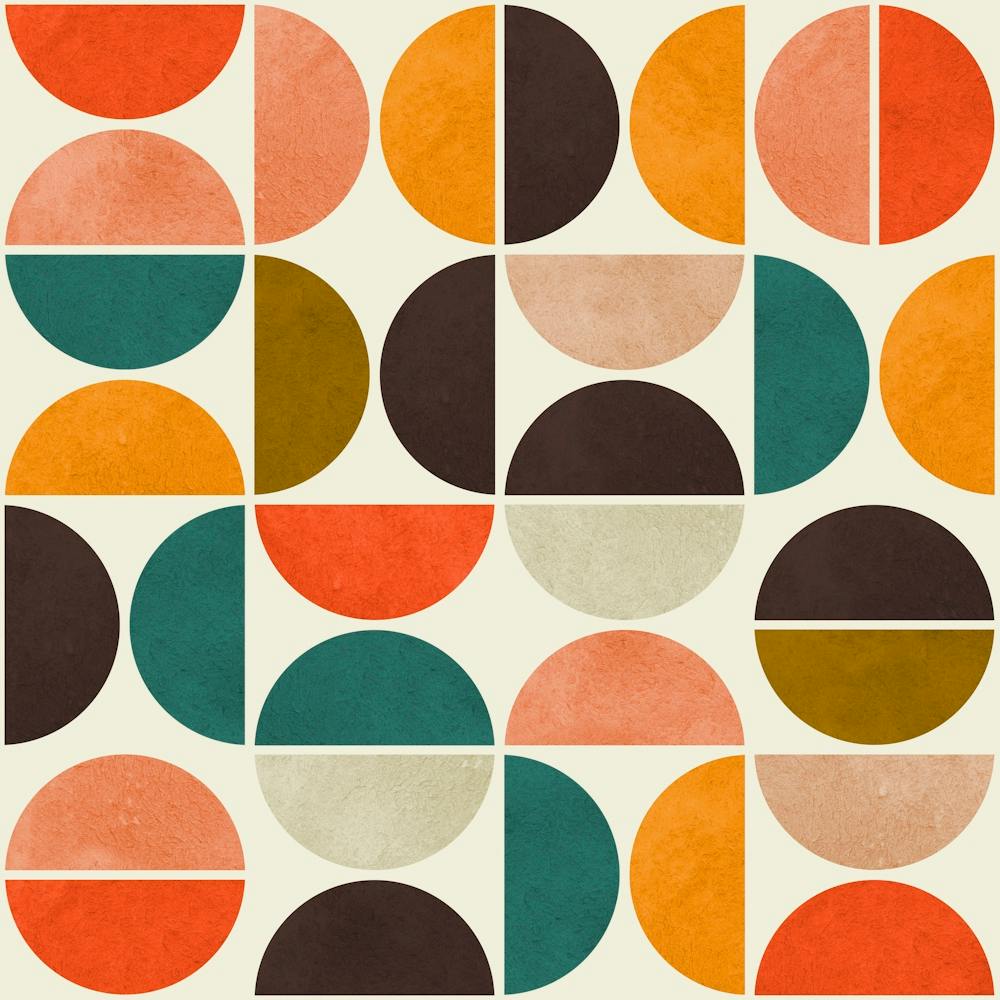 Colorful geometric shapes 2